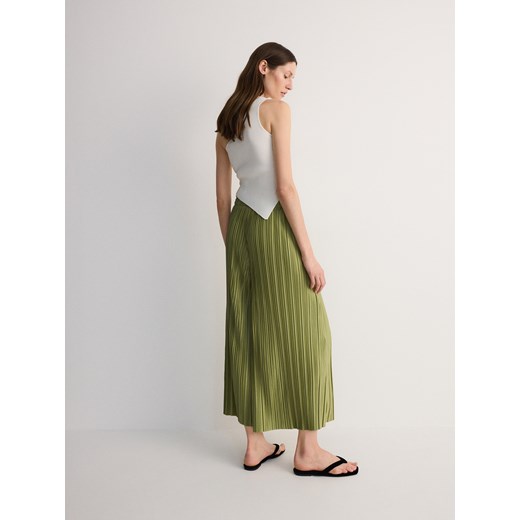 Spodnie damskie Reserved z tkaniny 