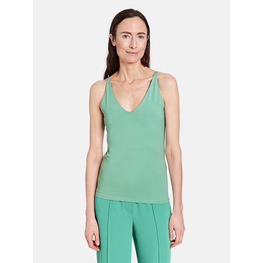 Gerry Weber Top w kolorze zielonym ze sklepu Limango Polska w kategorii Bluzki damskie - zdjęcie 173663622