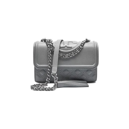 TORY BURCH Skórzana torebka na ramię Fleming ze sklepu Gomez Fashion Store w kategorii Listonoszki - zdjęcie 173665350