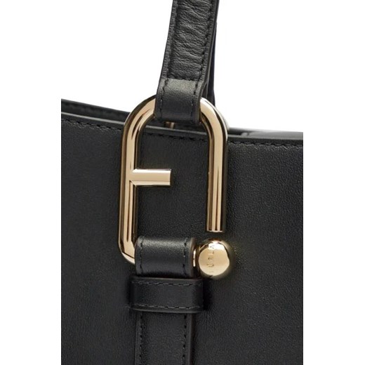 Shopper bag Furla skórzana