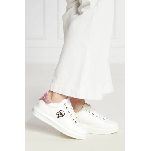 Karl Lagerfeld Skórzane sneakersy KAPRI Karl Lagerfeld 41 Gomez Fashion Store