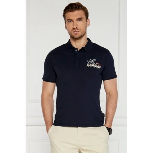 Napapijri Polo E-COLVILLE | Regular Fit Napapijri XXL okazja Gomez Fashion Store