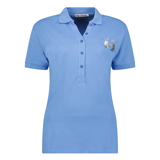 Canadian Peak Koszulka polo &quot;Koqueleak&quot; w kolorze błękitnym ze sklepu Limango Polska w kategorii Bluzki damskie - zdjęcie 173666111