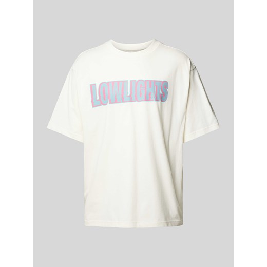 T-shirt o kroju oversized z nadrukiem z logo model ‘WAVES’ ze sklepu Peek&Cloppenburg  w kategorii T-shirty męskie - zdjęcie 173671620