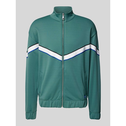 Bluza rozpinana z detalem z logo model ‘Napones’ Hugo Blue M Peek&Cloppenburg