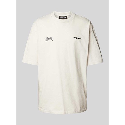 T-shirt o kroju oversized z nadrukiem z logo model ‘FARREN’ ze sklepu Peek&Cloppenburg  w kategorii T-shirty męskie - zdjęcie 173671993