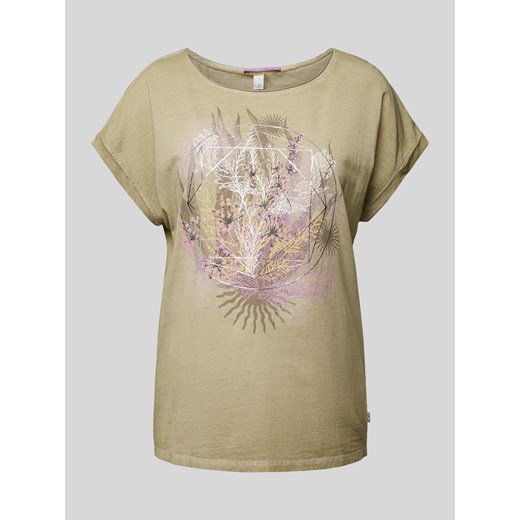 T-shirt z nadrukiem z motywem model ‘Gruselwald’ ze sklepu Peek&Cloppenburg  w kategorii Bluzki damskie - zdjęcie 173672031