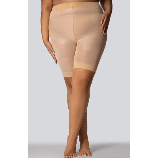 Szorty modelujące plus size jasnobeżowe Smoothwear, Kolor jasny beż (champagne pearl), Rozmiar 6/7, Mona Queen Size ze sklepu Primodo w kategorii Bielizna wyszczuplająca - zdjęcie 173673654