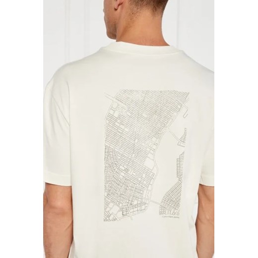 CALVIN KLEIN JEANS T-shirt CITY GRID MAP | Regular Fit XXL Gomez Fashion Store