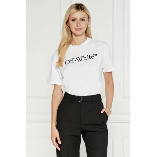 OFF-WHITE T-shirt | Relaxed fit ze sklepu Gomez Fashion Store w kategorii Bluzki damskie - zdjęcie 173677474