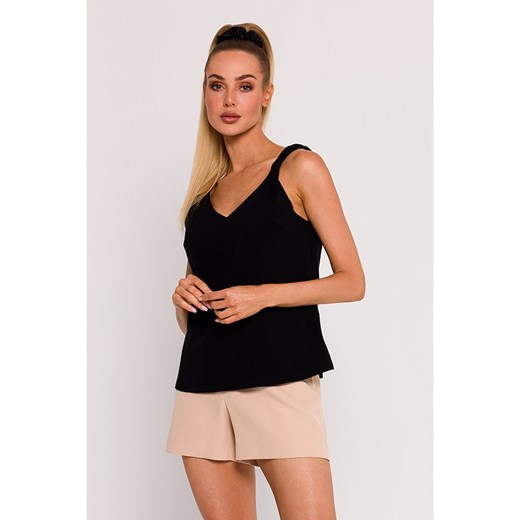 made of emotion Top w kolorze czarnym ze sklepu Limango Polska w kategorii Bluzki damskie - zdjęcie 173679654