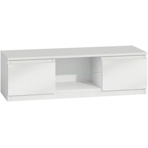 Minimalistyczna Komoda Rtv 140 Cm L3-C28 ze sklepu Edinos.pl w kategorii Meble - zdjęcie 173684530