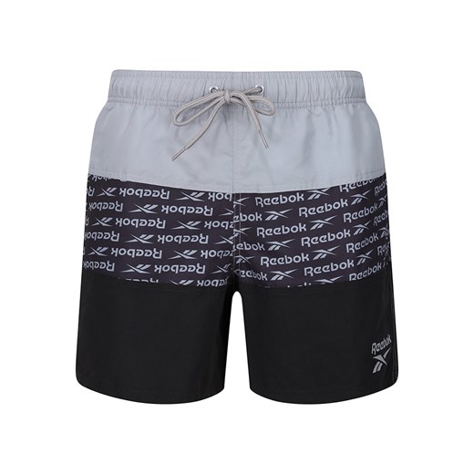 Reebok Szorty kąpielowe &quot;Albie&quot; w kolorze czarno-szarym ze sklepu Limango Polska w kategorii Kąpielówki - zdjęcie 173685343