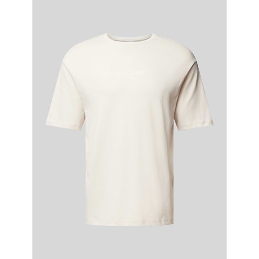 T-shirt o luźnym kroju z okrągłym dekoltem model ‘BOTANIC FLOWER’ ze sklepu Peek&Cloppenburg  w kategorii T-shirty męskie - zdjęcie 173688083