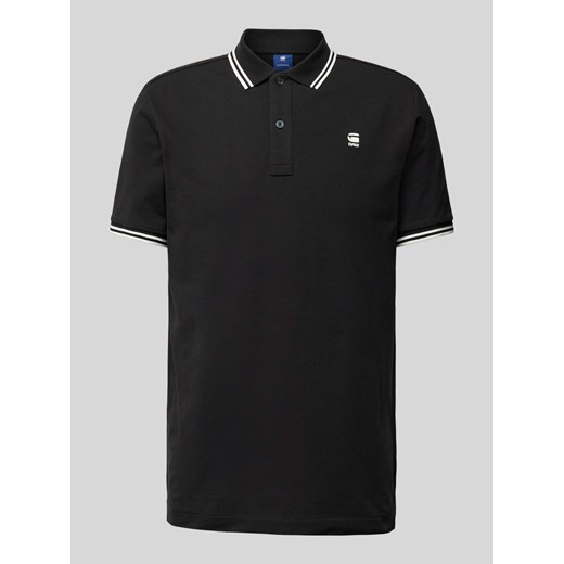 Koszulka polo o kroju slim fit z przedłużonym tyłem model ‘Dunda’ ze sklepu Peek&Cloppenburg  w kategorii T-shirty męskie - zdjęcie 173688130
