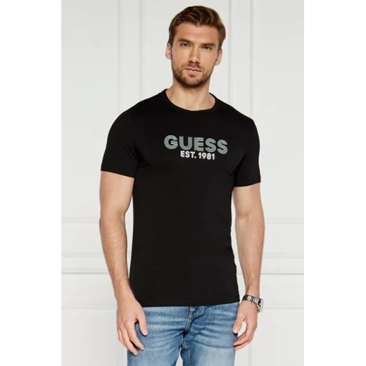 GUESS T-shirt | Slim Fit ze sklepu Gomez Fashion Store w kategorii T-shirty męskie - zdjęcie 173690050