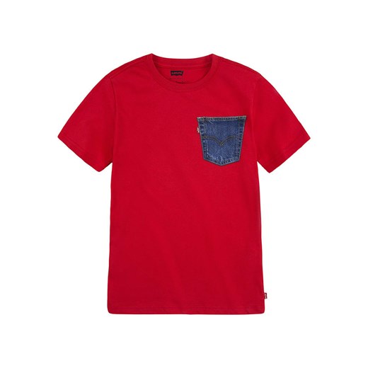 Levi&apos;s Kids Koszulka w kolorze czerwonym ze sklepu Limango Polska w kategorii T-shirty chłopięce - zdjęcie 173690482