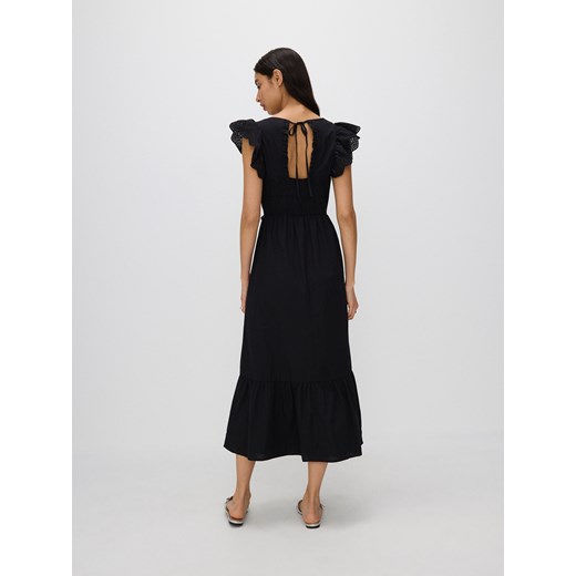 Sukienka czarna Reserved maxi