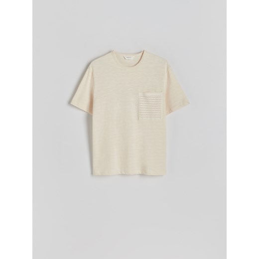 T-shirt męski Reserved