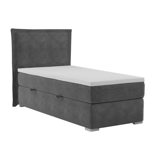 Jednoosobowe łóżko boxspring 90x200 R0-Z36 ze sklepu Edinos.pl w kategorii Łóżka i materace - zdjęcie 173696341