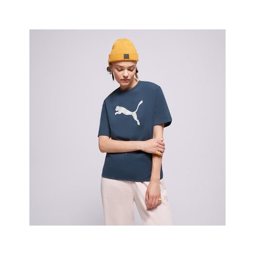 PUMA T-SHIRT HER TEE ze sklepu Sizeer w kategorii Bluzki damskie - zdjęcie 173702351