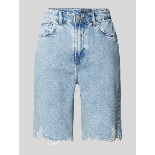 Szorty jeansowe o kroju regular fit z przetarciami model ‘YTTE’ ze sklepu Peek&Cloppenburg  w kategorii Szorty - zdjęcie 173705211