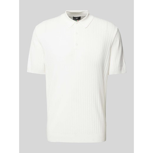 Koszulka polo o kroju slim fit z listwą guzikową model ‘NUPE’ ze sklepu Peek&Cloppenburg  w kategorii T-shirty męskie - zdjęcie 173705331