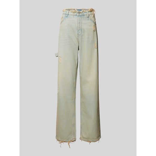 Jeansy o luźnym kroju z 5 kieszeniami model ‘Getara’ ze sklepu Peek&Cloppenburg  w kategorii Jeansy damskie - zdjęcie 173705521
