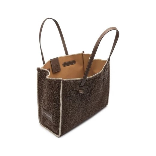 Shopper bag Gianni Chiarini skórzana 