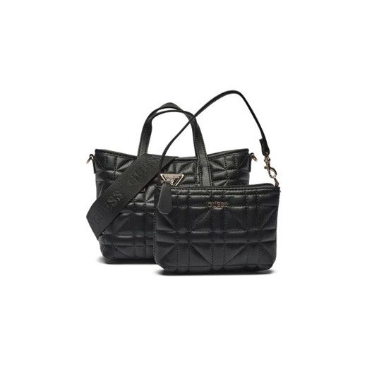 Guess Torebka na ramię + saszetka LATONA MINI ze sklepu Gomez Fashion Store w kategorii Torby Shopper bag - zdjęcie 173706221