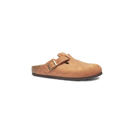 Birkenstock Skórzane mule Boston LEOI ze sklepu Gomez Fashion Store w kategorii Klapki damskie - zdjęcie 173706254