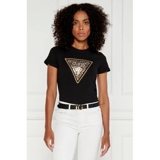 GUESS T-shirt TRIANGLE LEO | Slim Fit Guess S Gomez Fashion Store