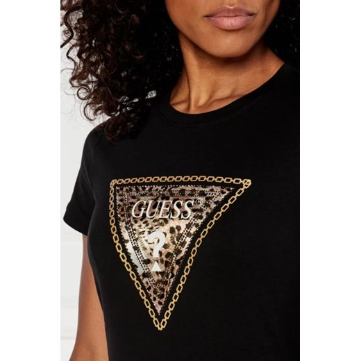 GUESS T-shirt TRIANGLE LEO | Slim Fit Guess XXL Gomez Fashion Store