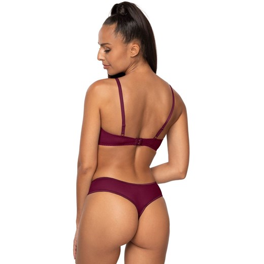 Biustonosz push-up beżowo-fioletowy Maureen M-3808/11/1, Kolor beżowo-fioletowy, Rozmiar 85B, Mat ze sklepu Intymna w kategorii Biustonosze - zdjęcie 173706631