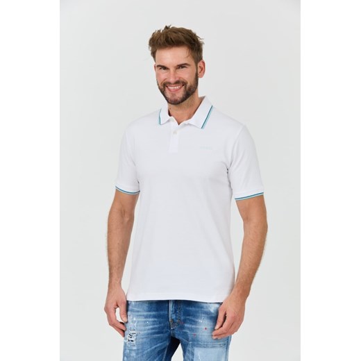 GUESS Białe polo Lyle, Rozmiar XL ze sklepu outfit.pl w kategorii T-shirty męskie - zdjęcie 173709810