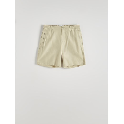 Reserved - Szorty relaxed jogger - jasnozielony Reserved XL Reserved