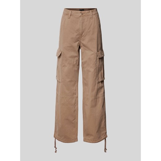 Spodnie cargo o luźnym kroju z kieszeniami cargo ze sklepu Peek&Cloppenburg  w kategorii Spodnie damskie - zdjęcie 173711930