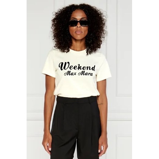 Weekend MaxMara T-shirt | Regular Fit ze sklepu Gomez Fashion Store w kategorii Bluzki damskie - zdjęcie 173714974
