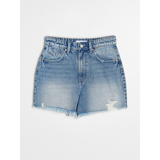 Sinsay - Szorty jeansowe - niebieski Sinsay 36 Sinsay
