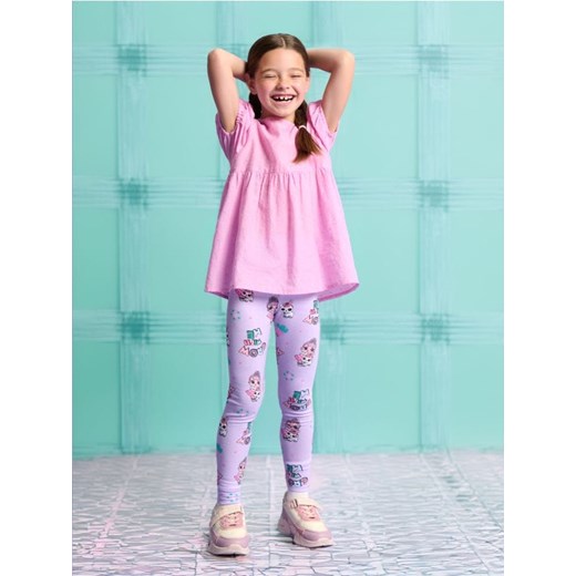 Sinsay - Legginsy L.O.L. Surprise - fioletowy Sinsay 122 Sinsay