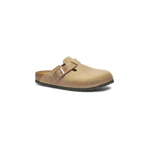 Birkenstock Skórzane mule BOSTON ze sklepu Gomez Fashion Store w kategorii Klapki damskie - zdjęcie 173722621