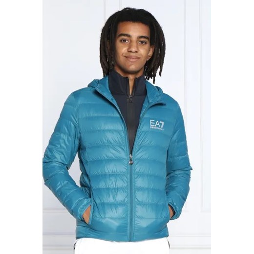 EA7 Puchowa kurtka | Regular Fit ze sklepu Gomez Fashion Store w kategorii Kurtki męskie - zdjęcie 173722691