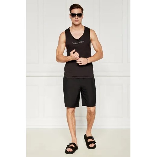 Calvin Klein Swimwear Tank top | Regular Fit | z dodatkiem lnu L Gomez Fashion Store