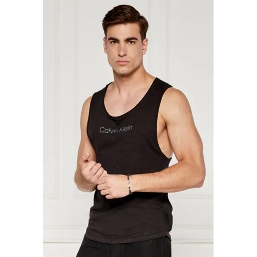Calvin Klein Swimwear Tank top | Regular Fit | z dodatkiem lnu L Gomez Fashion Store