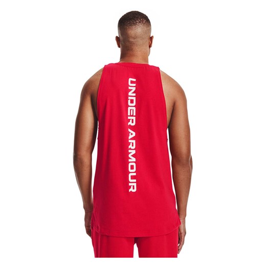 Under Armour Top sportowy &quot;Baseline&quot; w kolorze czerwonym Under Armour XL promocyjna cena Limango Polska