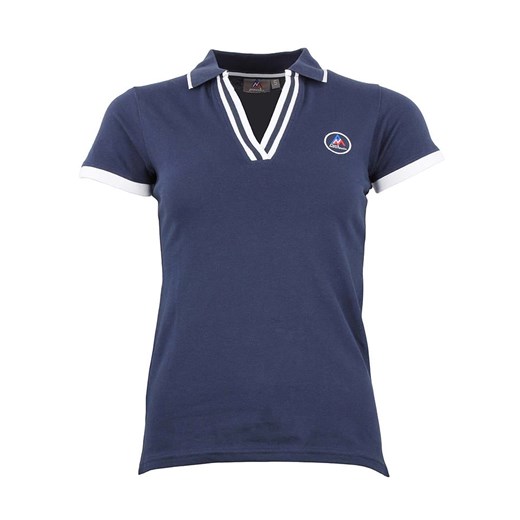 Peak Mountain Koszulka polo w kolorze granatowym ze sklepu Limango Polska w kategorii Bluzki damskie - zdjęcie 173724650