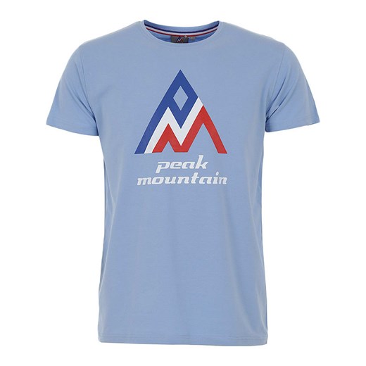 Peak Mountain Koszulka w kolorze niebieskim ze sklepu Limango Polska w kategorii T-shirty męskie - zdjęcie 173724692