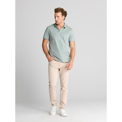 Sinsay - Koszulka polo - zielony Sinsay L Sinsay