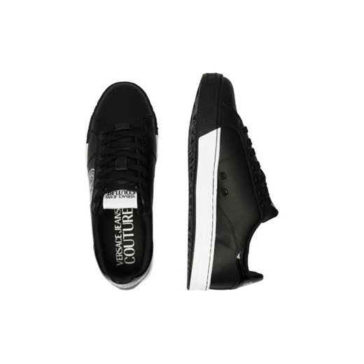 Versace Jeans Couture Skórzane sneakersy 42 Gomez Fashion Store