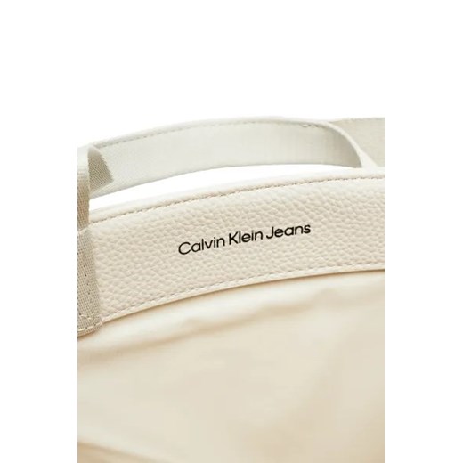 Shopper bag Calvin Klein ze skóry ekologicznej